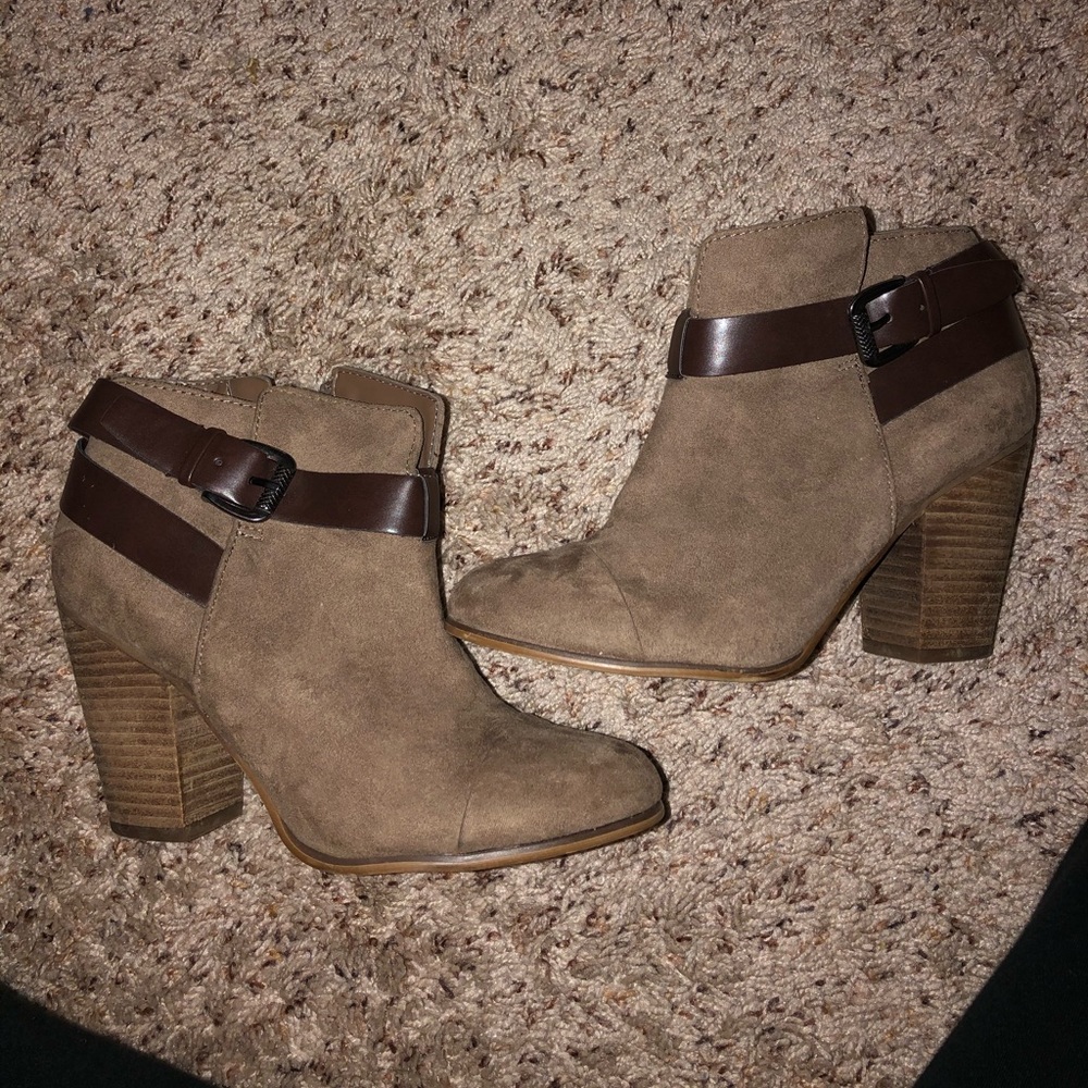 Tan Booties